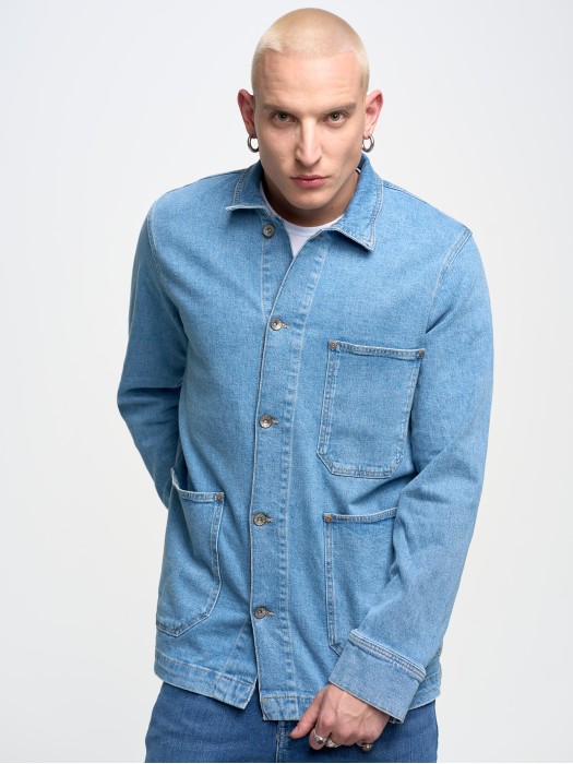 Pánska rifľová bunda jeans BILL 214